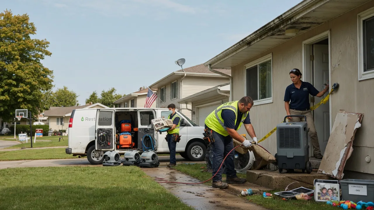 Water Damage Restoration in Montague, MI near me